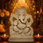 8 inch Pagdi Style Ganesh Idol